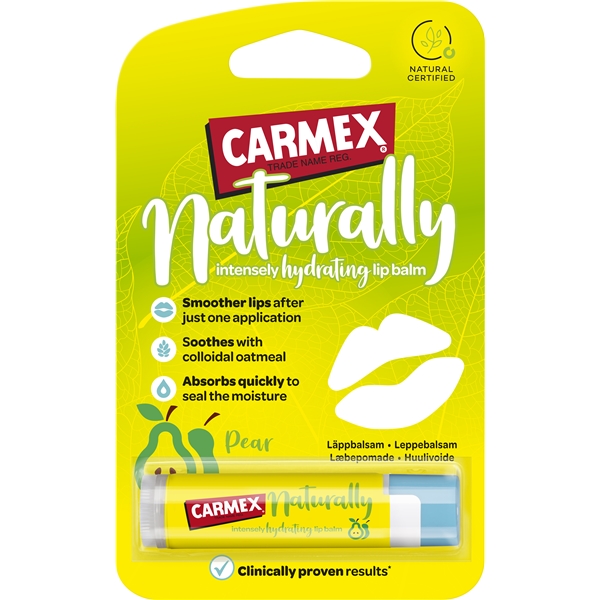 Carmex Lip Balm Naturally Pear Stick (Bild 1 av 3)