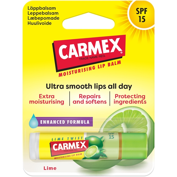 Carmex Lip Balm Lime Twist Stick SPF15 (Bild 1 av 3)