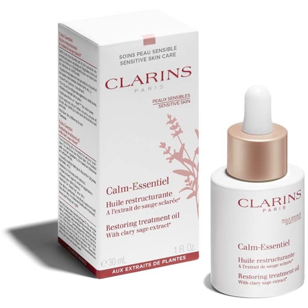 Clarins Calm Essentiel Restoring Treatment Oil (Bild 2 av 5)