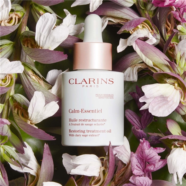 Clarins Calm Essentiel Restoring Treatment Oil (Bild 4 av 5)