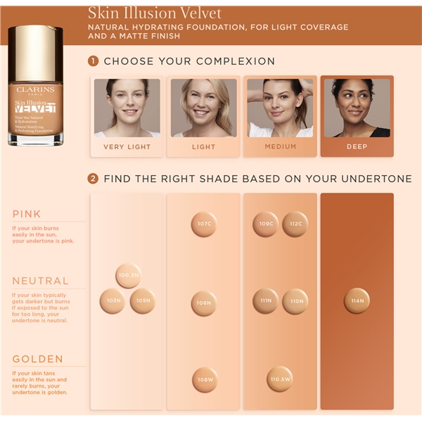 Skin Illusion Velvet Foundation (Bild 3 av 3)