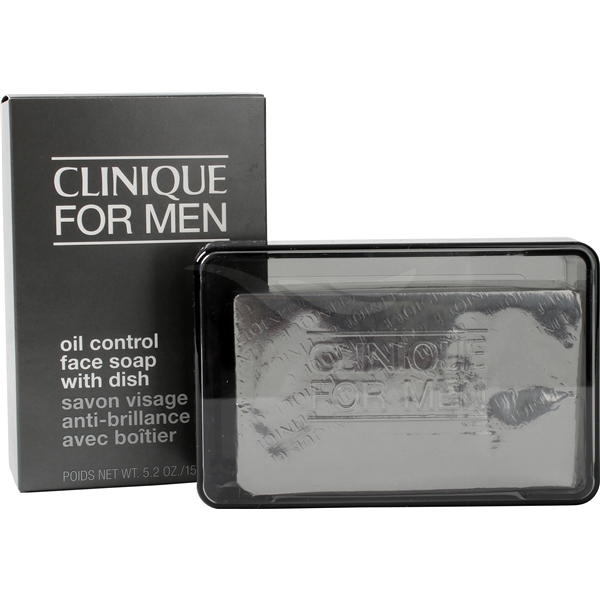 Clinique For Men Oil Control Face Soap With Dish Clinique Rengöring