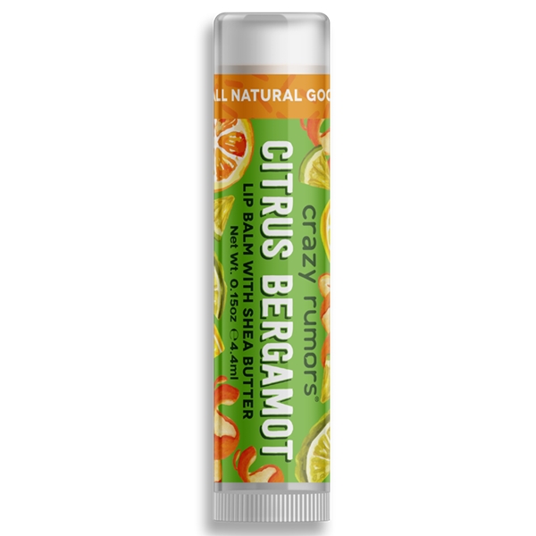 Crazy Rumors Citrus Bergamot Lip Balm