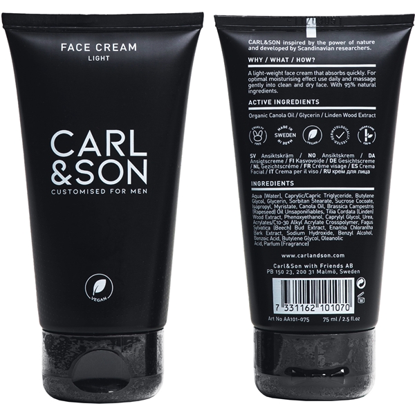 Carl&Son Face Cream Light (Bild 2 av 2)