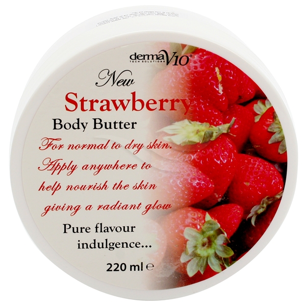 Body Butter Strawberry DermaVio Bodylotion