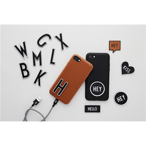 Design Letters MyCover iPhone X/XS Black (Bild 2 av 2)