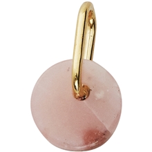 Design Letters Pink Opal Charm 6mm Pink
