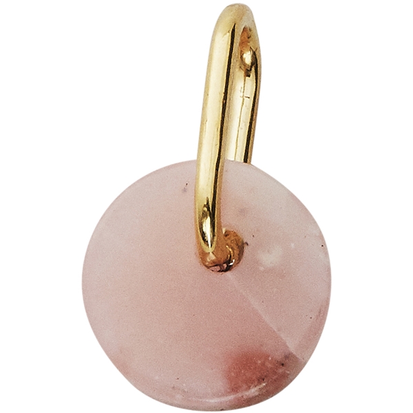 Design Letters Pink Opal Charm 6mm Pink (Bild 1 av 2)