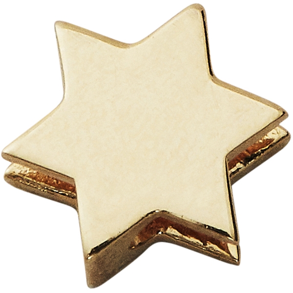 Design Letters Star Charm Gold (Bild 1 av 2)