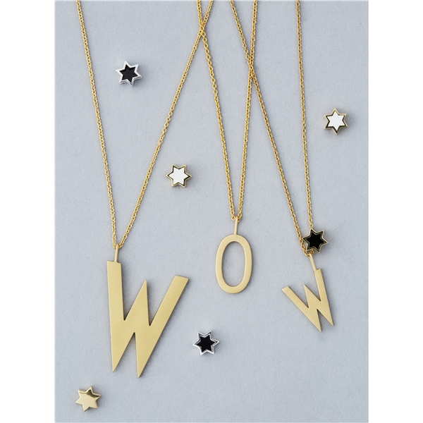 Design Letters Star Charm Gold (Bild 2 av 2)