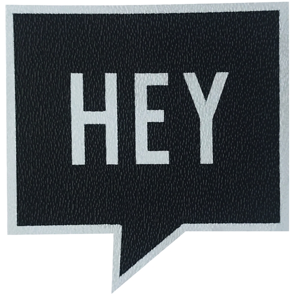 Design Letters MyCover Stickers Hey Black (Bild 1 av 2)
