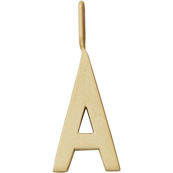 Design Letters Archetype Charm 16 mm Gold A-Z (Bild 1 av 2)