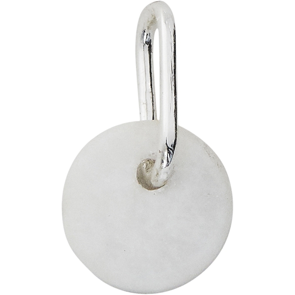 Design Letters Silver White Marble Charm 6 mm (Bild 1 av 2)