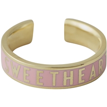 Pink - Design Letters Word Candy Ring