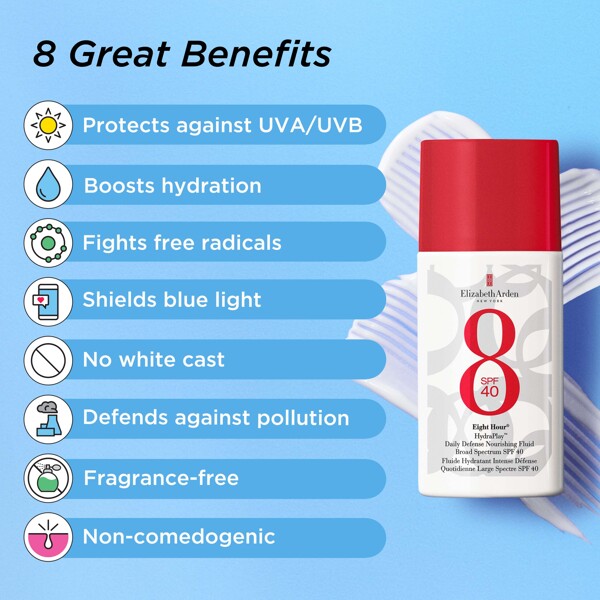 Eight Hour HydraPlay SPF40 Daily Fluid (Bild 6 av 10)