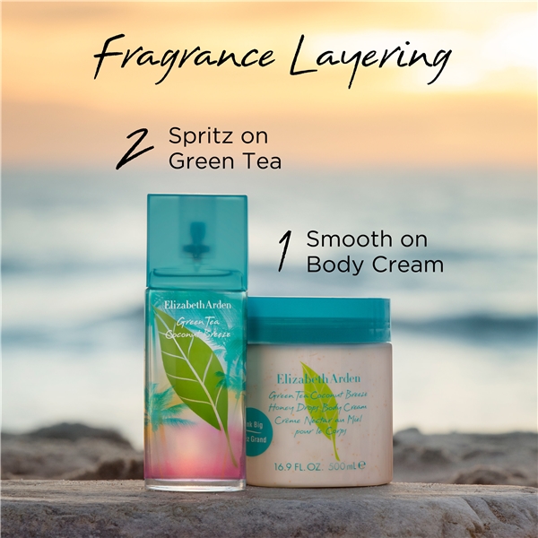 Green Tea Coconut Breeze - Body Cream (Bild 5 av 5)