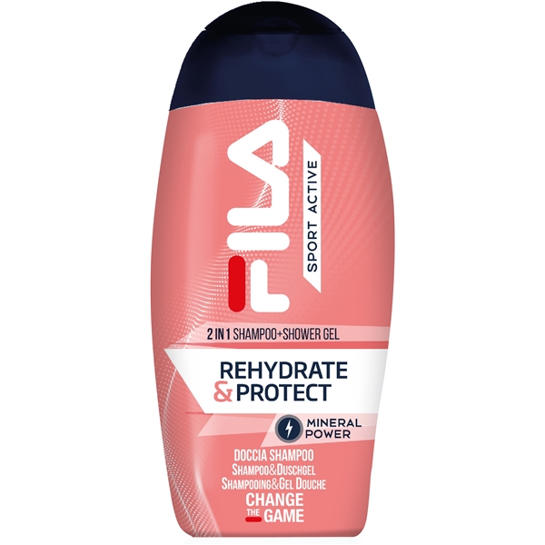 FILA Rehydrate & Protect 2in1 Shampoo & Shower Gel