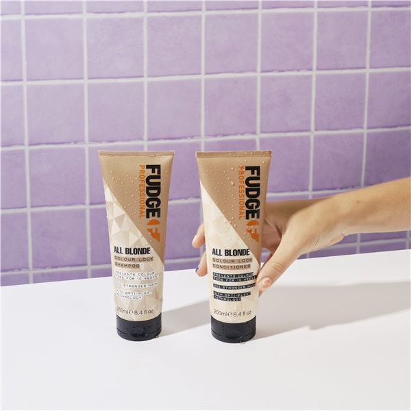 Fudge All Blonde Colour Lock Shampoo (Bild 5 av 9)