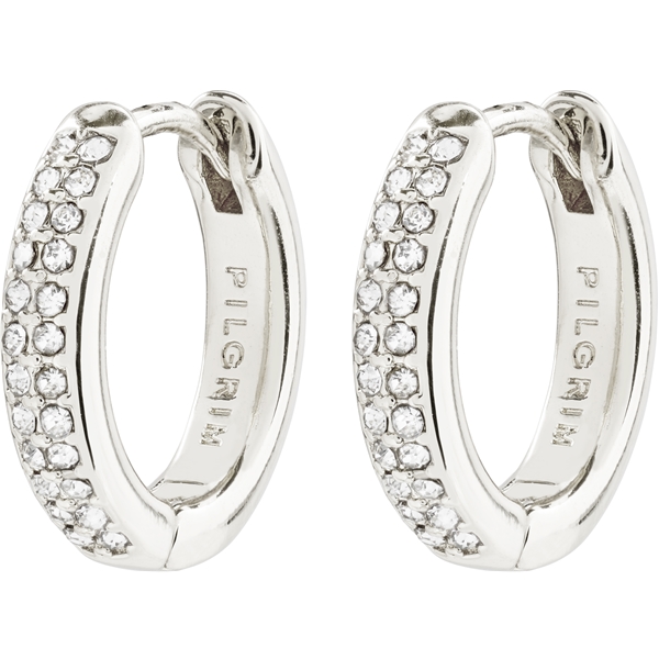 14242-6003 BLOOM Crystal Hoop Earrings (Bild 1 av 3)