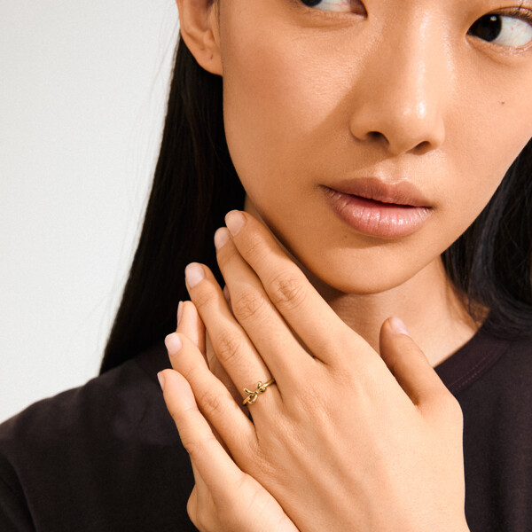 63253-2014 Lulu Bow Stack Ring (Bild 2 av 3)