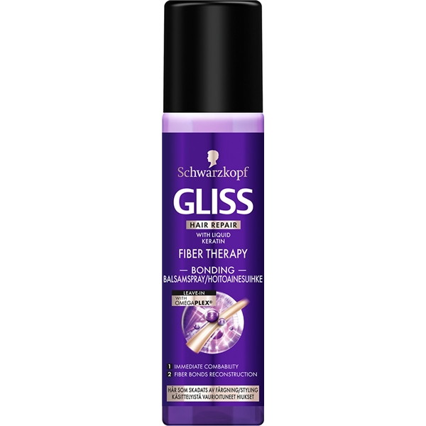 Gliss Fiber Therapy Bonding Leave In Conditioner Schwarzkopf Balsam