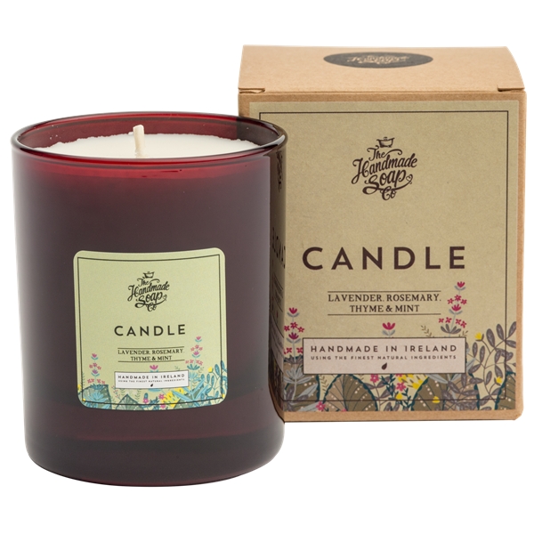 Candle Lavender, Rosemary & Mint