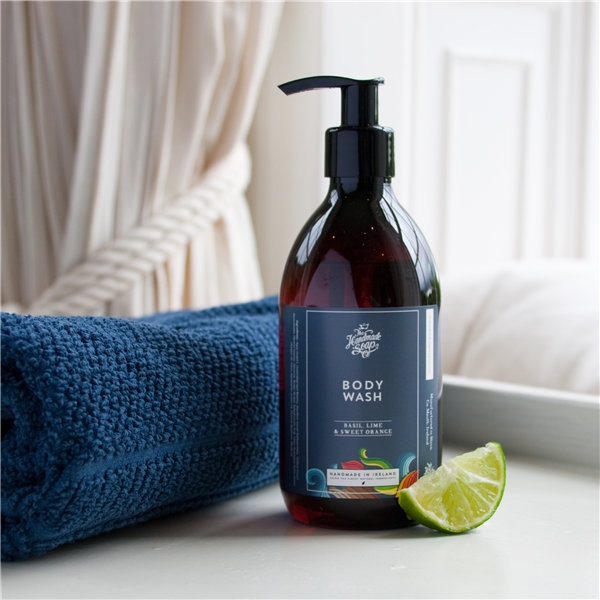 Body Wash Basil, Lime & Sweet Orange (Bild 2 av 2)