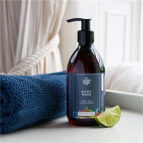 Body Wash Basil, Lime & Sweet Orange (Bild 2 av 2)