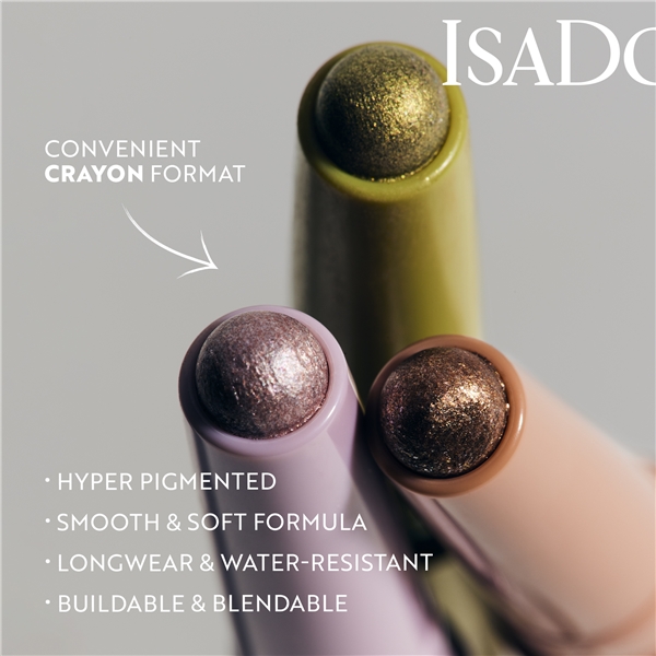 IsaDora The Shimmer Eyeshadow Stick Longwear (Bild 5 av 9)