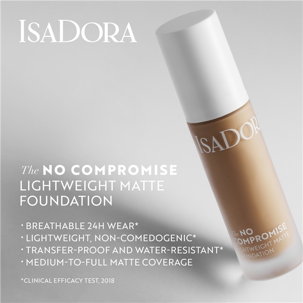 IsaDora No Compromise Lightweight Foundation (Bild 7 av 8)