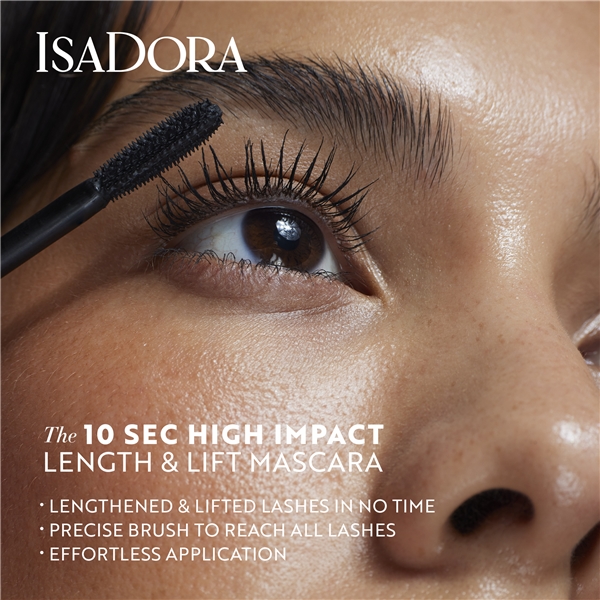 IsaDora The 10 Sec High Impact Length Mascara (Bild 5 av 7)