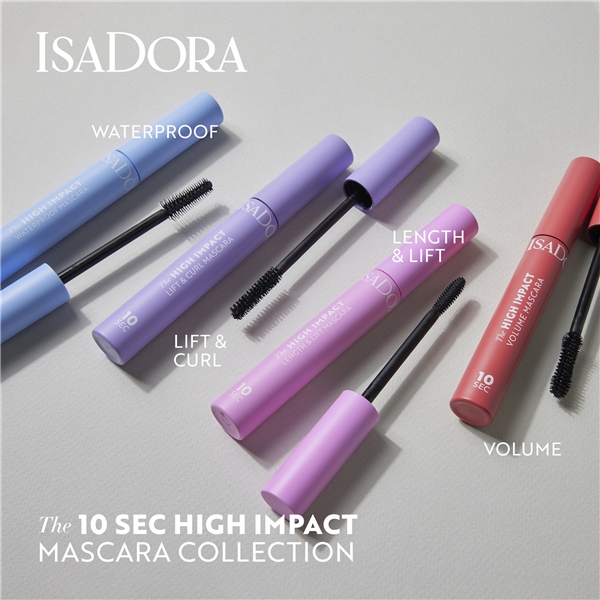 IsaDora The 10 Sec High Impact Length Mascara (Bild 7 av 7)