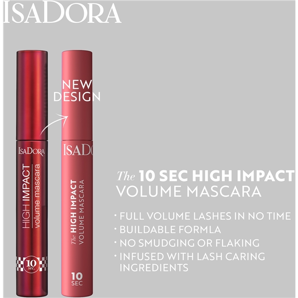IsaDora The 10 Sec High Impact Volume Mascara (Bild 5 av 8)