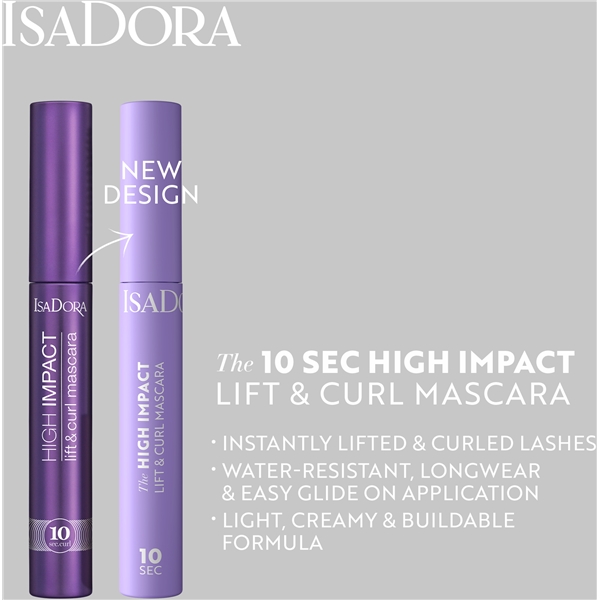 IsaDora The 10 sec High Impact Lift & Curl Mascara (Bild 5 av 8)