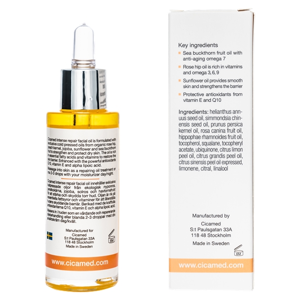 Cicamed Science Intense Repair Facial Oil (Bild 2 av 2)