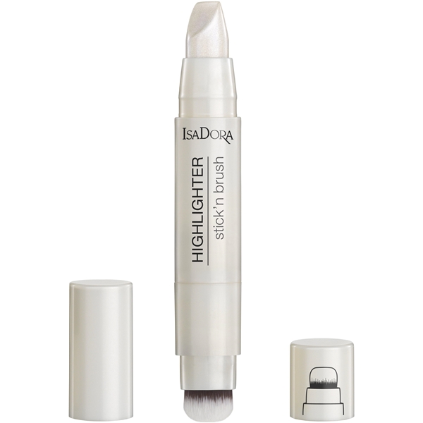IsaDora Highlighter Stick'n Brush (Bild 1 av 3)