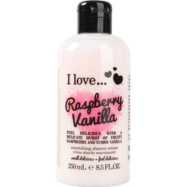 Raspberry Vanilla Shower Gel I Love... Duschgelé & tvål