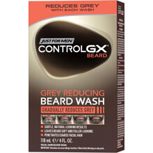 118 ml - Just For Men Control GX Grey Reducing Beard Wash