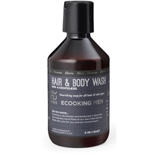 250 ml - Ecooking Men Hair & Body Shampoo