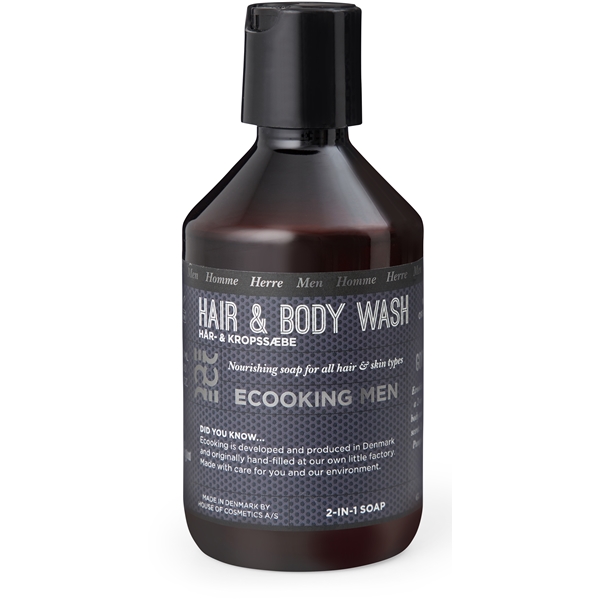Ecooking Men Hair & Body Shampoo
