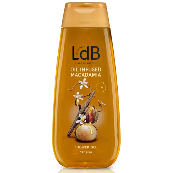 LdB Oil Infused Macadamia Shower Gel - Dry Skin