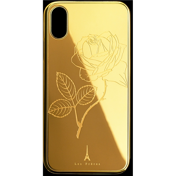 Les Fréres Golden Flower iPhone Case