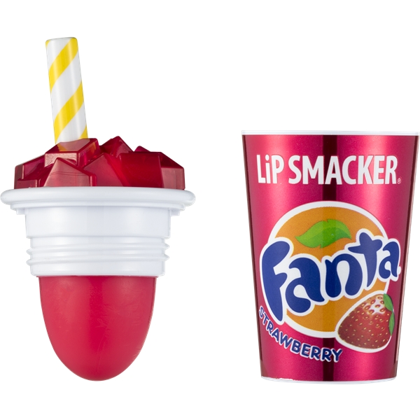 Lip Smacker Fanta Strawberry Cup Lip Balm (Bild 2 av 2)