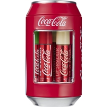 6 st/paket - Lip Smacker Coca Cola Classic Can Tin Box Lip Balm