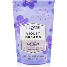 500 gram - Violet Dreams Scented Bath Salts