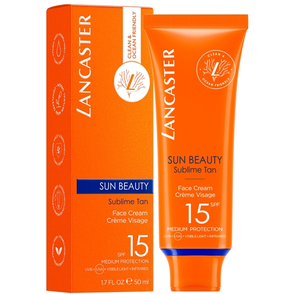 Lancaster SPF15 Sun Beauty Sublime Tan Face Cream (Bild 2 av 4)