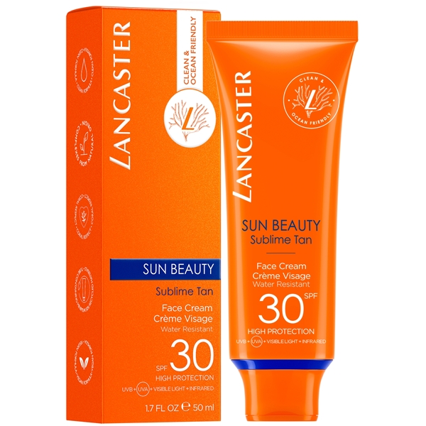 Lancaster SPF30 Sun Beauty Sublime Tan Face Cream (Bild 2 av 4)