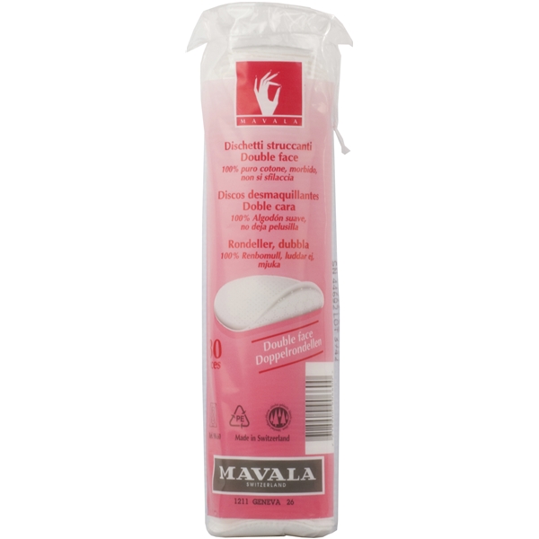 Mavala Cotton Pads - Double-sided cotton pads