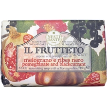 250 gram - Il Frutteto Pomegranate & Blackcurrant Soap