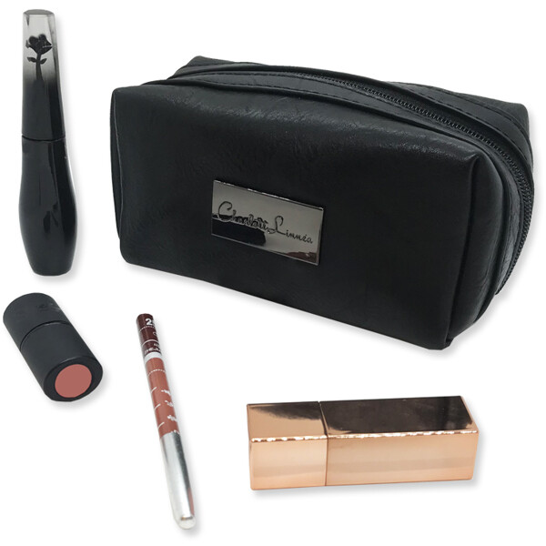 Black Zircon Casual Makeup Bag (Bild 4 av 5)